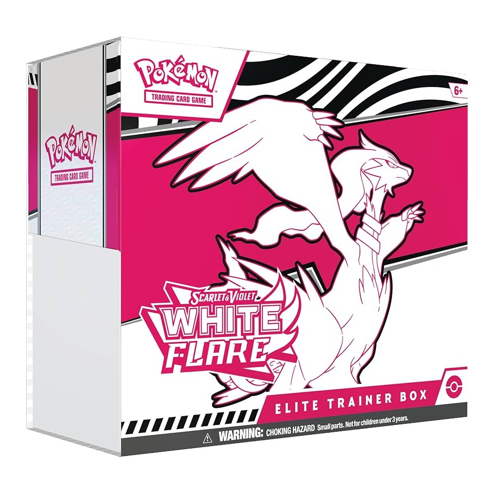 White Flare Elite Trainer Box (ETB)