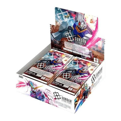 Buy Newtype Rising GD01 Booster Box – sealed Gundam Card Game GD01 display