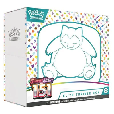 Buy Pokémon 151 ETB – Scarlet & Violet 151 Elite Trainer Box with Snorlax promo