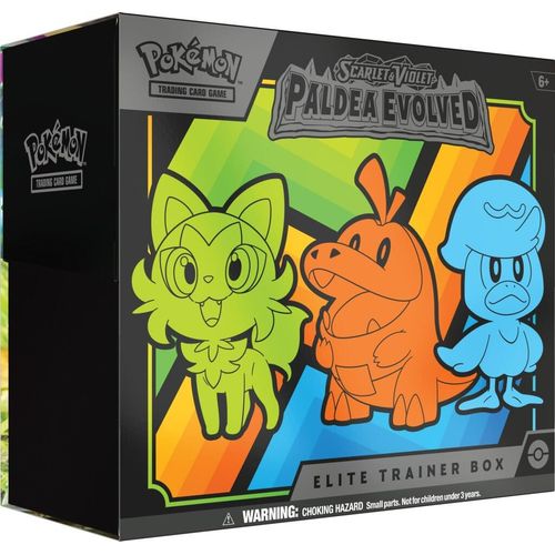 Buy Paldea Evolved ETB – Pokémon TCG Scarlet and Violet Paldea Evolved Elite Trainer Box
