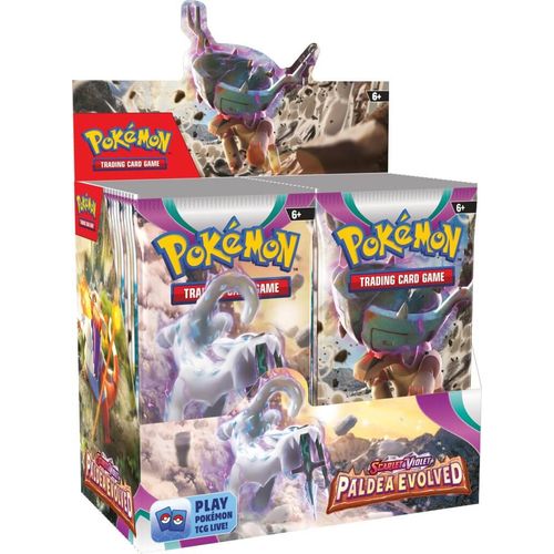 Buy Paldea Evolved Booster Box – Pokémon TCG Scarlet and Violet Paldea Evolved booster box