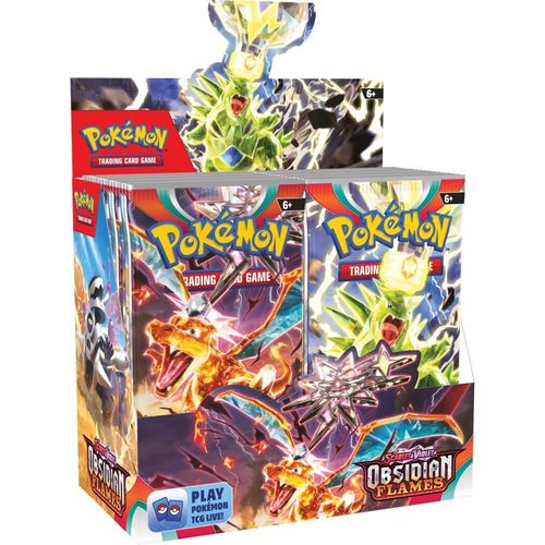 Buy Obsidian Flames Booster Box – sealed Pokémon Obsidian Flames booster box
