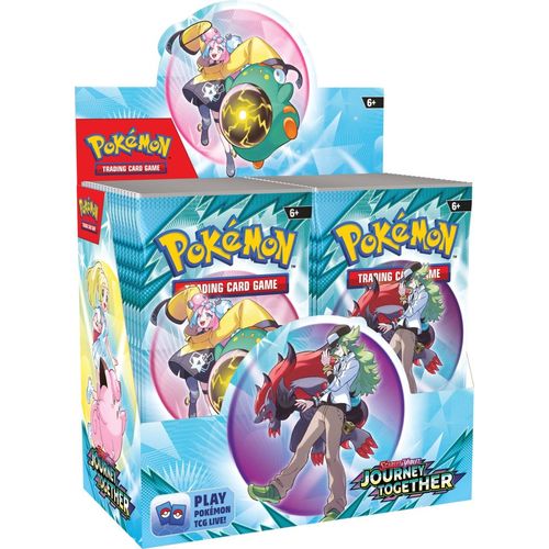 Buy Journey Together Booster Box – English Journey Together booster display