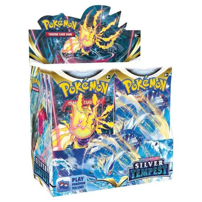 Buy Silver Tempest Booster Box – English Silver Tempest display of 36 boosters