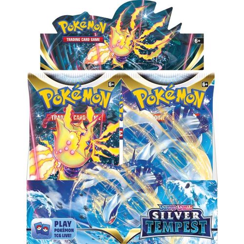 Buy Silver Tempest Sealed Case – six English Silver Tempest booster boxes